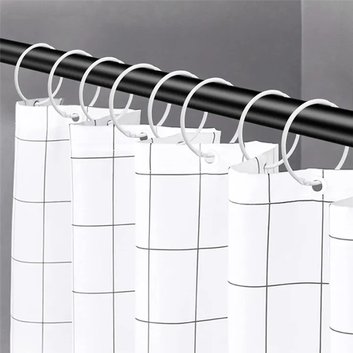 Shower%20Curtain%20Rings%20Hooks%20Rust%20Proof%20Hooks%20Anti-Drop%20Round%20Shower%20Rings,%20for%20Curtain,Gold%20-%20Image%207