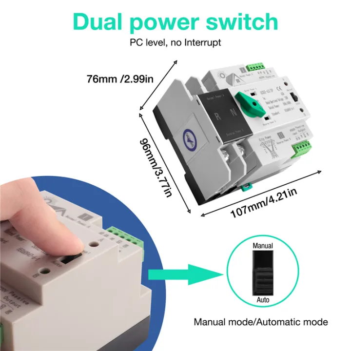 Photovoltaic%20Solar%20Power%20ATS%20Automatic%20Transfer%20Switch%20Din%20Rail%202P%2063A%20AC220V%20ATS%20PV%20System%20Power%20to%20City%20Power%20-%20Image%202