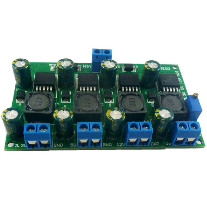 3A%204%20Channels%20Multiple%20Switching%20Power%20Supply%20Module%203.3V%205V%2012V%20ADJ%20Adjustable%20Output%20DC%20DC%20Step-Down%20Buck%20Converter%20Board%20-%20green%20-%20Image%206