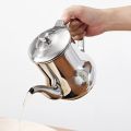 Stainless Steel Oil Container Large Capacity Practical Sauce Vinegar Water Storage Kitchen Dispenser Bottle.