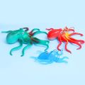 Simulation Octopus Toy Model Children's Funny Toys Soft Elastic Toys Animal World Decoration Squid Education Puzzle Cognition. 
