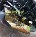 Yamaha fz-v3 Motorcycle exhaust/silencer metal cover colour-golden. 