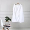 Beauty salons, hotels, bath skirts, bath topes can be wrapped in thickened absorbent household quick-drying bathrobes, four seasons universal manufacturers wholesale. 