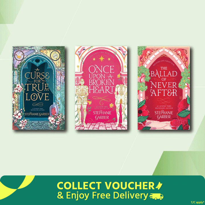 Once Upon a Broken Heart (3 book series) by Stephanie Garber (White Print)