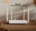 Imou HR12F AC1200 Dual Band Smart Wi-Fi Router - 5dBi 4x High Gain Antennas - 867Mbps at 5GHz and 300Mbps at 2.4GHz.. 