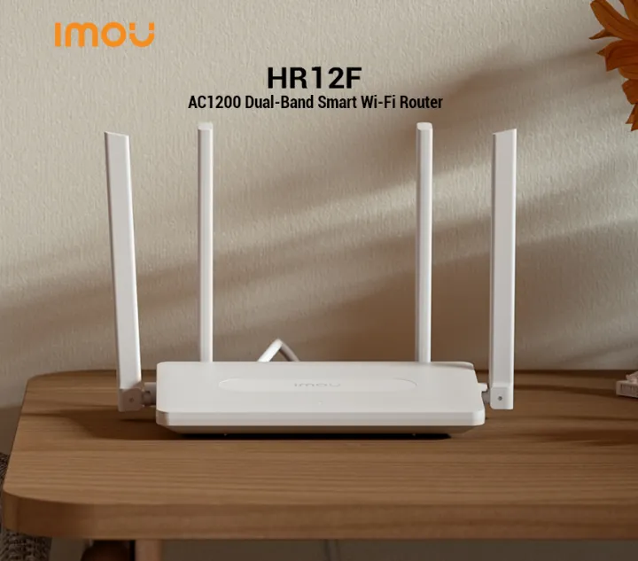 Imou%20HR12F%20AC1200%20Dual%20Band%20Smart%20Wi-Fi%20Router%20-%205dBi%204x%20High%20Gain%20Antennas%20-%20867Mbps%20at%205GHz%20and%20300Mbps%20at%202.4GHz%20-%20White%20With%20Free%20T-Shirt%20-%20Image%203