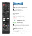 Samsung Remote Control and Smart 4K Ultra UHD Curved Series 8/7/6 TV HDTV LED. 