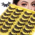 【The Edge of Beauty】14 Pack Look Fairy Lashes False Eyelashes Faux Mink Dramatic Fluffy. 