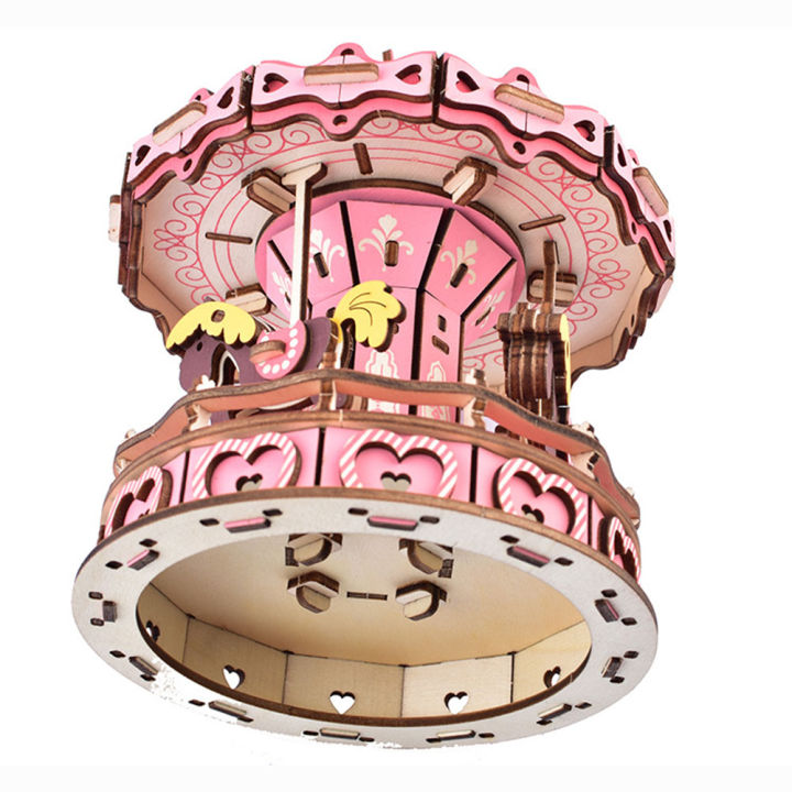 DIY%20Wooden%203D%20Carousel%20Puzzles%20Assembly%20Model%20Art%20Crafts%20Education%20Toy%20Gift%20Collection%20Toys%20Gift%20For%20Children%20-%20Image%205