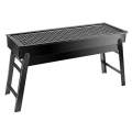 Portable BBQ Charcoal Barbecue Grill Machine Black( 24 Inch).