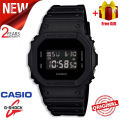 (Ready Stock) G .Shock Men Watch Sport Watch DW5600 Dual Time Display Water Resistant Shockproof and Waterproof World Time LED Light Man Boy Sports Lover Wrist Watches with 2 Years Warranty DW-5600BB-1. 