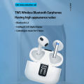 M52 Wireless Earbuds In-Ear Design Noise Canceling Earphones With Power Display Charging Case For Cell Phone Computer Laptop Sports.