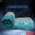 Warmth Haven Printed Microfiber Blanket - Cozy Winter Bedding Suitable for Winter Season. 