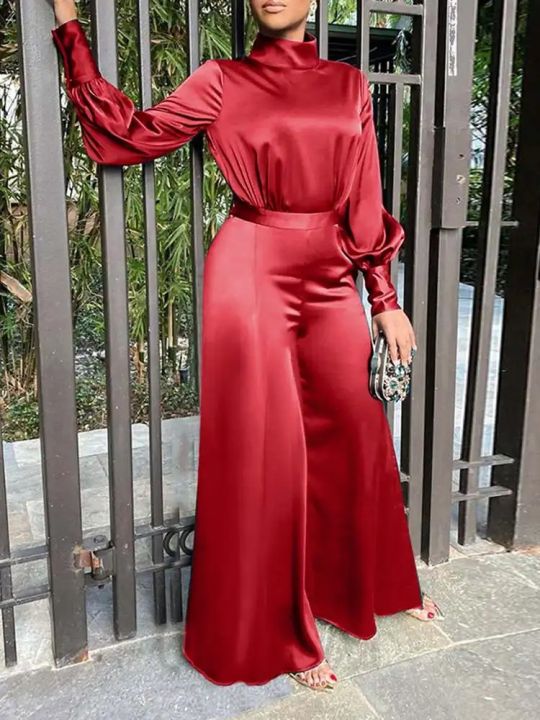 Women%20Satin%20Silk%20Jumpsuits%20Turtleneck%20High%20Waisted%20Playsuit%20Long%20Sleeve%20Long%20Romper%20Wide%20Leg%20Pant%20Overalls%20-%20Image%203