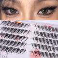 Individual Fox Eye Effect Fluffy False Eyelashes Reusable Natural Thick Long Single Cluster Lash Extension Eyes Makeup. 