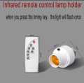 Standard E27 Wireless Remote Control Timer Switch Lamp Holder 110V 220V House Multi Light Switch Baby Room Bedroom Smart Switch.