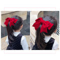 Elegant Bow Hair Clip Headdress Ribbon Bowknot Ponytail Clips Hair Accessories MJD. 