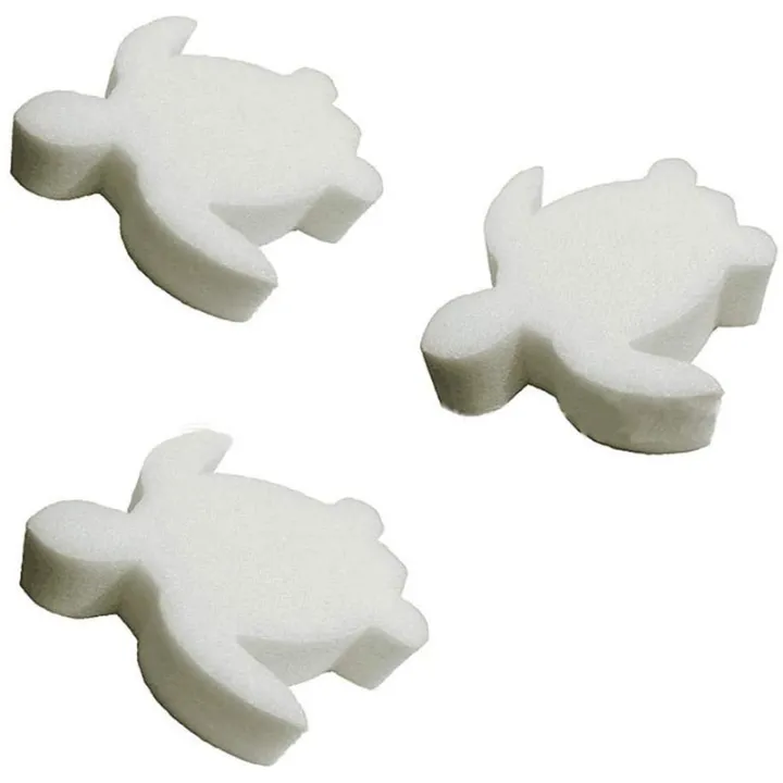 50Pcs%20White%20Floating%20Spa%20Sponge%20Turtle%20Oil%20Absorbing%20Hot%20Tub%20Skimmer%20Scum%20Absorber%20Cleaners%20for%20Swimming%20Pool%20-%20Image%203
