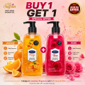 Asli Saffran Body wash ROSE & Orange Shower gel (Buy One Get One BOGO) - 237ml.