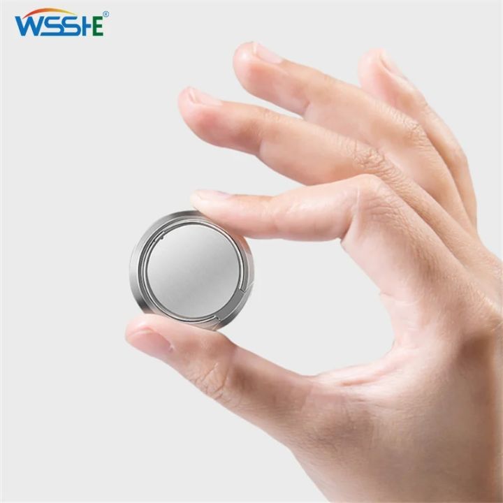 Ultra-thin metal Stent Accessories Mobile Phone Holder Stand Finger Ring Magnetic For iphone 8 7 6 xiaomi mi8 5 plus Smartphones