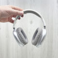 XO-BE25 Bluetooth 5.0 Stereo Wireless Headphone With Microphone - Silver. 