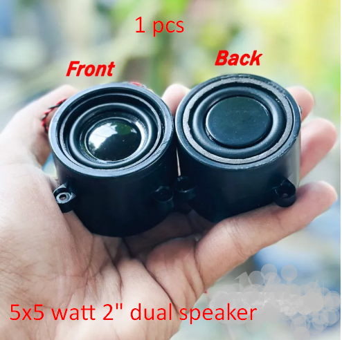 2 inch 5Wx5w Subwoofer Speaker With Carbon Bass 1pcs | Daraz.com.bd