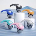 1 Pair Silicone Anti-Noise Ear Plugs Ear Protection Earplugs Soft Comfort Sound Blocking Earplugs for Travel Work Sleep Swimming.