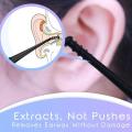 【Heartbeat Girl Store】（NEW）1pcs Soft Silicone Double Head Pick Ear Clean Double-ended Earpick Ear Wax Remover Ear Cleaner Cotton Swab. 