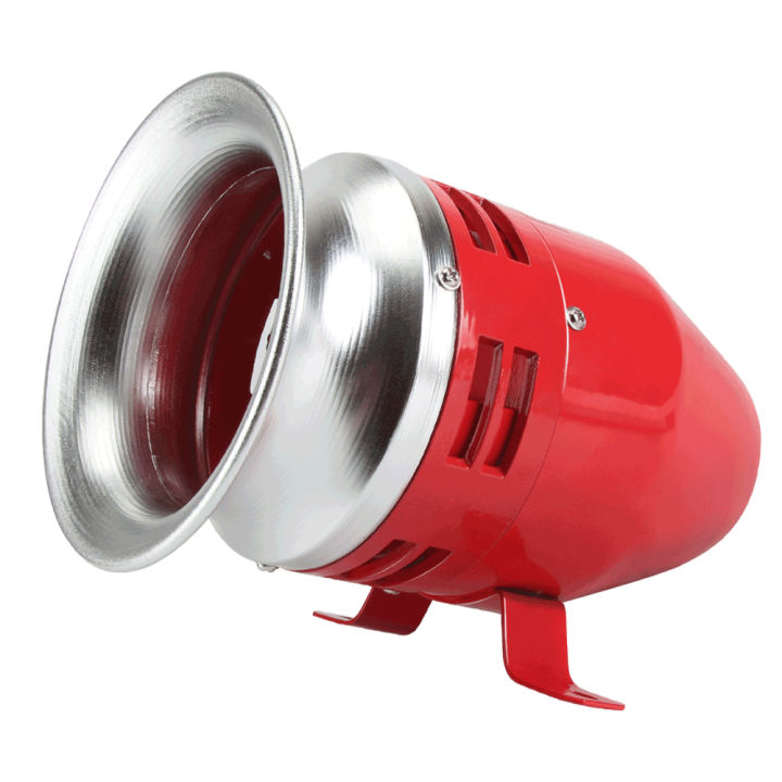 MS-390 Motor Alarm Air Screw Electric Air Defense Alarm High Decibel Fire Alarm Horn 220v Motor Siren