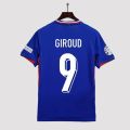 2024 French Cup home jersey size 10 bappe football jersey single shirt adult and children's game training form.