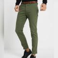 Olive Gabardine Pant For Men - Formal Pant. 