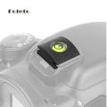 【YIYANGMAOYI111】Camera Level Hot Shoe Cover Hot Shoe Mount Protectors Bubble Spirit Level fits DSLR Camera for Canon Sony Nikon. 