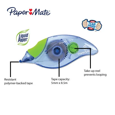 Paper%20Mate%20Liquid%20Paper%20DryLine%20Grip%20Correction%20Tapes%20-%20Image%202