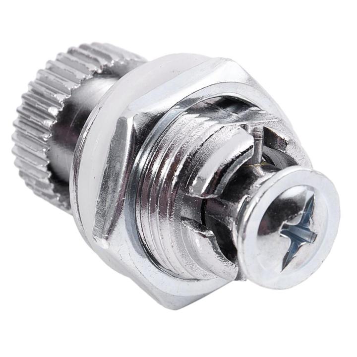 NXFDSIOZ 2X Lever Lock for Furniture, with Round Knob, External Thread 1.7 cm