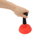Small Toilet Plunger, Slip Proof Handle Mini Drain Plunger High Pressure Pneumatic Efficient Simple Operation for Bathroom for Sink.