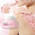 LAIKOU JAPAN SAKURA EXFOLIATING SCRUB FACE BODY SCRUB EXFOLIATING DEAD SKIN DEEP CLEANSING 100G. 