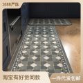 Strictly select simple and modern technology cloth, household kitchen, bathroom water absorption, quick-drying floor mat, toilet door, non-slip foot mat.