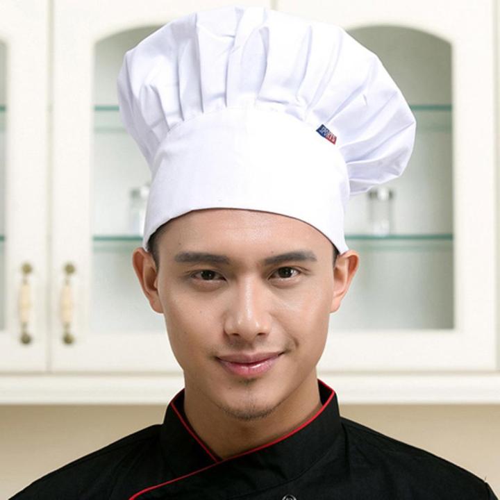 Chef Baker Hat Festival Men's Hat Kitchen Professional Stretch Adjustable
