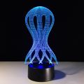 【Hey my home】Octopus Jellyfish 3D USB LED Visual NightLight Sleeping Night Light Table Lamp Decor Lampara Light Decor.
