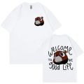 Kanye West Graduation Bea The Good Life Print T Shirt Men Women's Vintage High Quality T-shirt Hip Hop Punk T Shirts Streetwear.