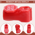 100pcs 6mm Plastic Anti-Theft Locks Unlock Device Retail Shop Supermarket Peg Hook Stop Lock Pegboard Hook Lock. 