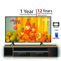 Azlan tv 24 '' Double Glass Led Tv 4K Video 4K Supported Basic Tv. 