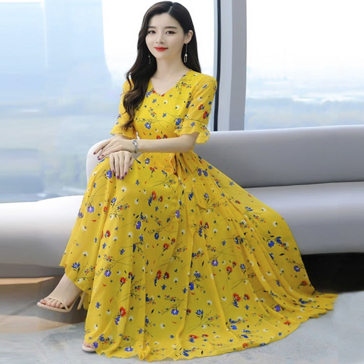 New%20Attractive%20Stylish%20Womens%20High%20Quality%20One%20Piece%20Long%20Kurti%20Fashionable%20Casual%20Ethnic%20Wear%20Dress%20-%20Image%203