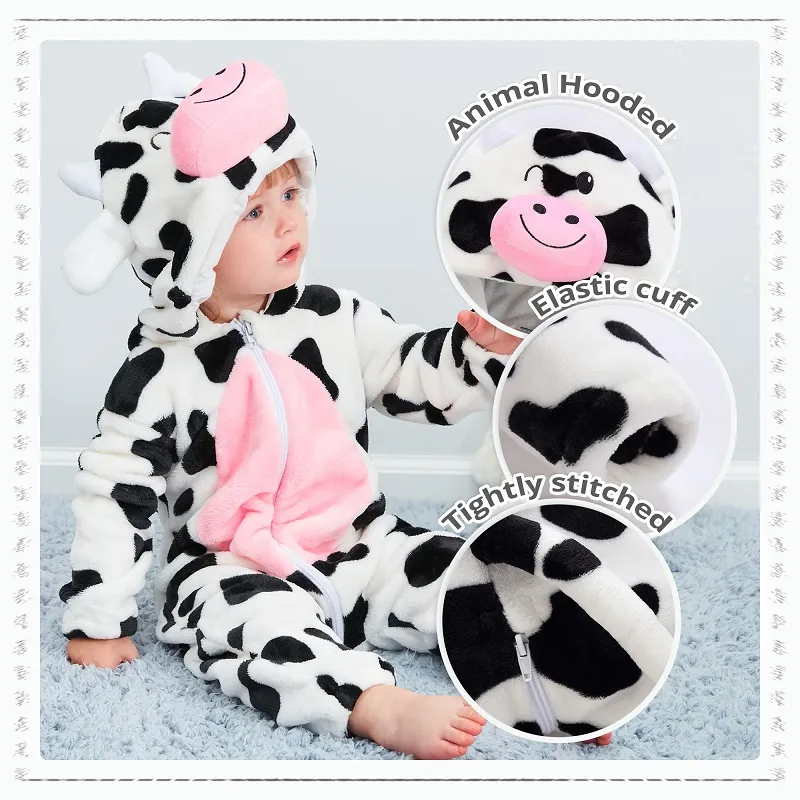 MICHLEY Halloween Costume Infant Baby Clothes Rompers Winter