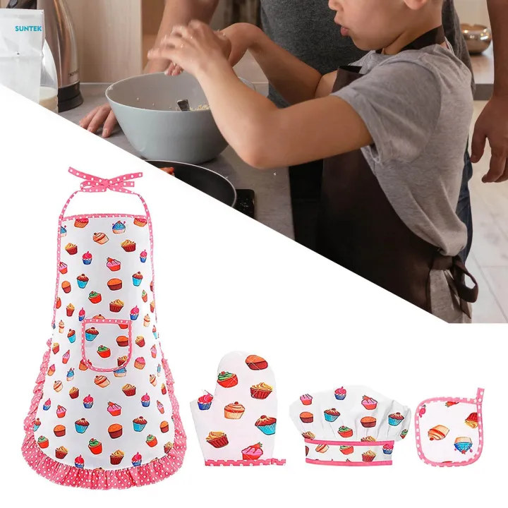 Chef%20Clothing%20Set%20Kitchen%20Playset%20Kids%20Cooking%20Baking%20Set%20for%20Toddlers%20Birthday%20Gift%20-%20Image%203