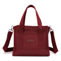Small ag orean Version ew Women's Oxford h andheld Crossbo ag Internet ed Versatile Casual Canas Shoulder ag.