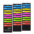 3Pcs Scrapbook Paper Storage Bags 12 X 12 Inch with Door Hooks for Scrapbooking, Cardstock. 