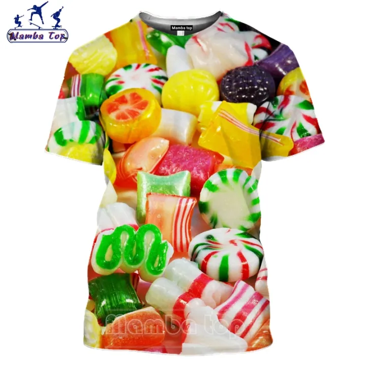 Mamba%20Top%203D%20Print%20Food%20Candy%20T%20Shirt%20Men%20Short%20Sleeve%20Women%20Tshirt%20Romantic%20Sweet%20Love%20Tee%20Color%20Chocolate%20Heart%20Pattern%20Design%20-%20Image%205