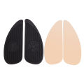 1Pair Motorcycle Tank Traction Pad Protector Anti Slip Sticker Black. 