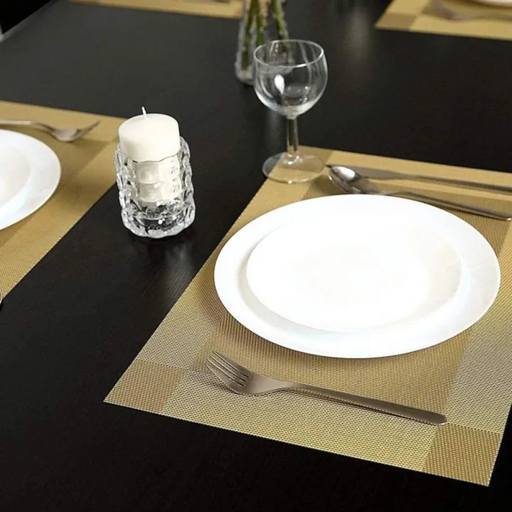6%20Dining%20Table%20Mat%20With%201%20Runner%20-%207%20Pcs%20Table%20Mats%20Set%20-%20Pvc%20-%20Simple%20To%20Use%20-%20Protect%20Your%20Tabletops%20With%20This%20Convenient%20Set%20Of%20Mats%20And%20Runner%20-%20Image%203